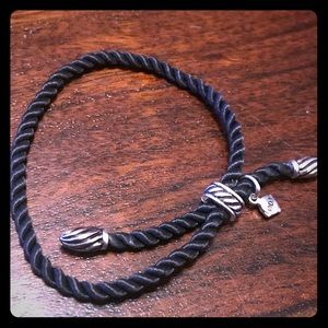 David Yurman bracelet with silver tone accents